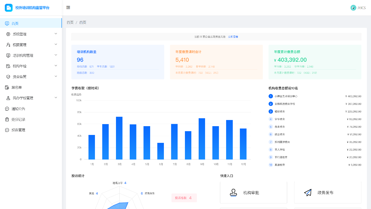 云监管·智服务—金年会校外培训机构监管平台正式发布(图1) 云监管·智服务—金年会校外培训机构监管平台正式发布(图1)