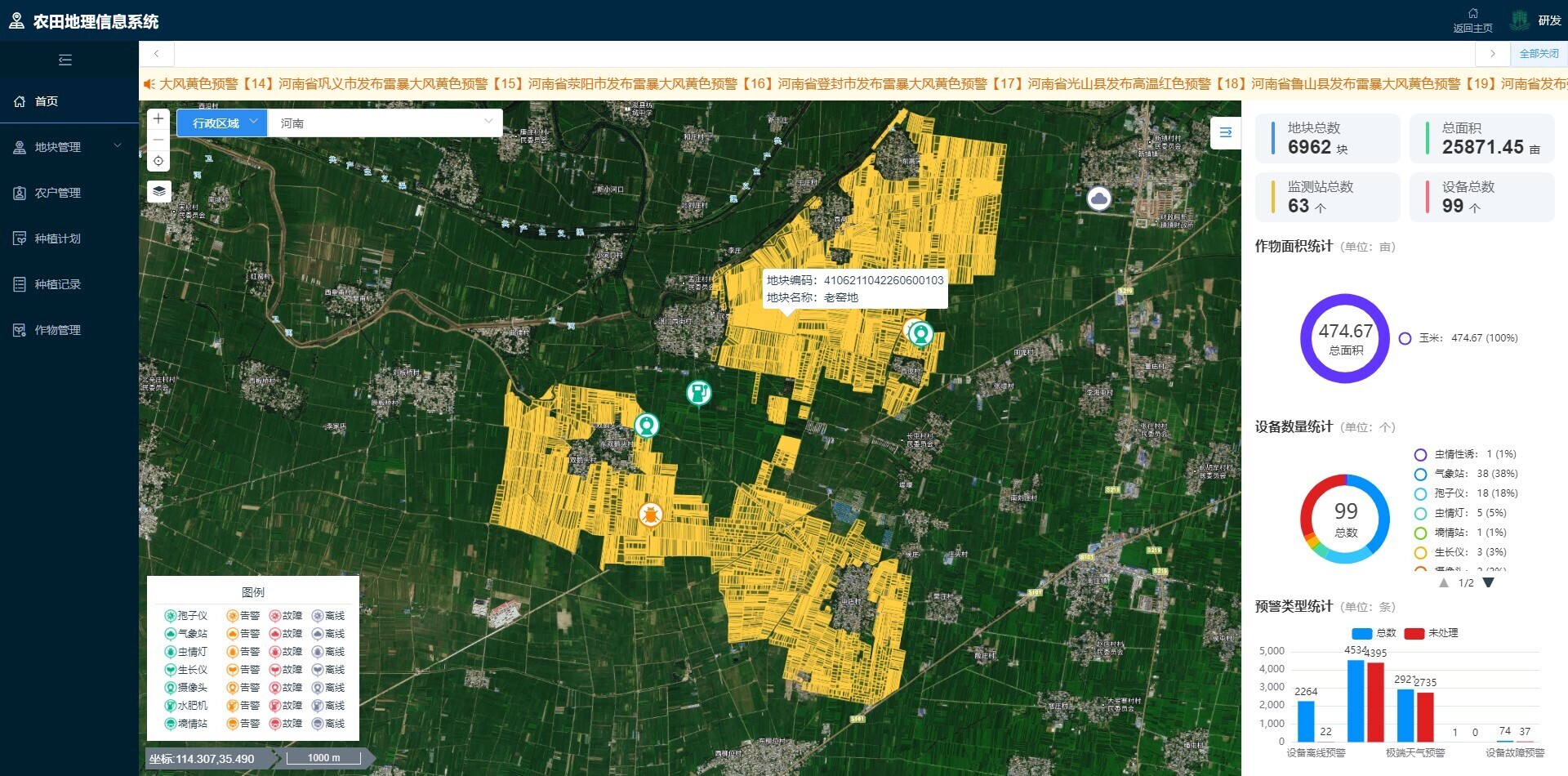 农田地理信息(图2) 农田地理信息(图2)